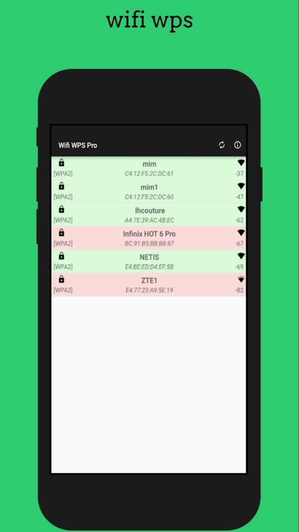 Wifi WPS connect screenshot 1