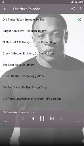 Dr. Dre Music Of Album screenshot 1