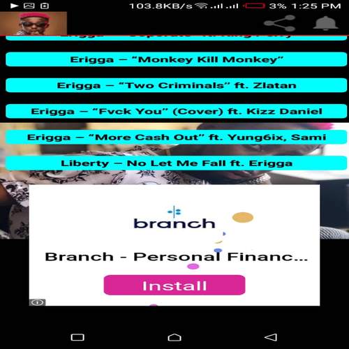 Erigga Music And Top Songs 2019 screenshot 2