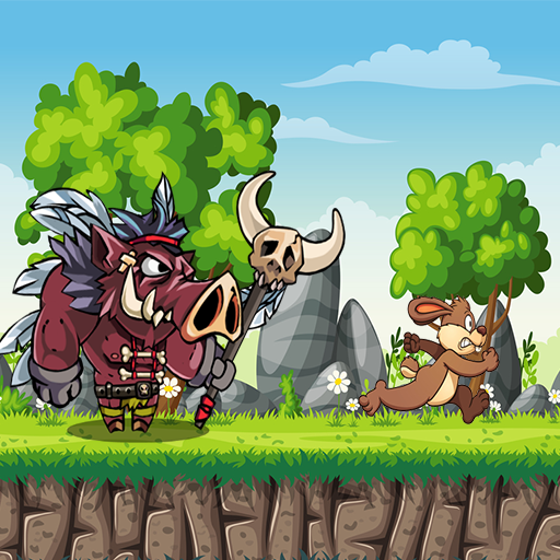 Temple Rabbit Run - bunny games for kids icon