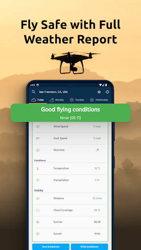 Dronecast - Weather & Fly Map screenshot 2
