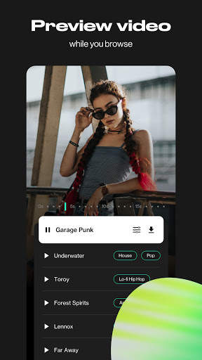 Soundtracks - Royalty Free Music Video Editor screenshot 3