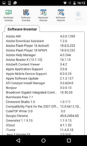 NetSupport DNA mobile Konsole screenshot 2