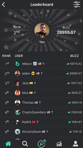 Rebuzz - Gamified Social Network screenshot 5