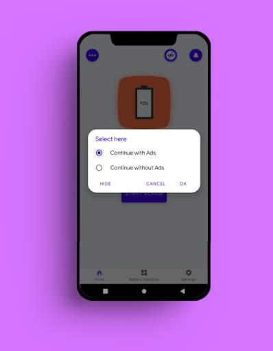 FULL BATTERY ALARM screenshot 4