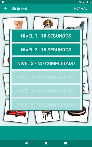 Juego de memoria Picture Match screenshot 9
