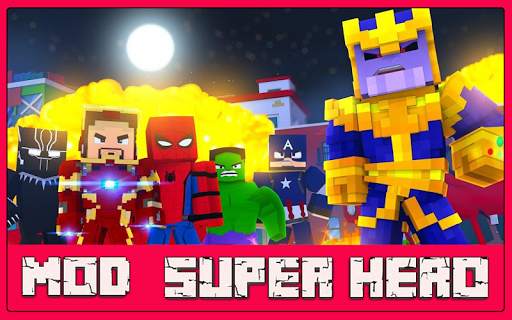 Mod Super Hero - For MCPE скриншот 2
