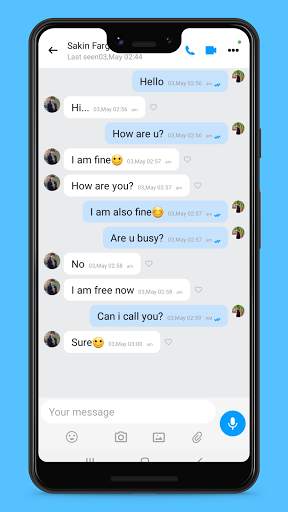 Fake Imo Chat - Fake Chat Conversation, Prank chat screenshot 1
