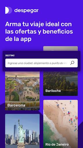 Despegar: vuelos y hoteles screenshot 1