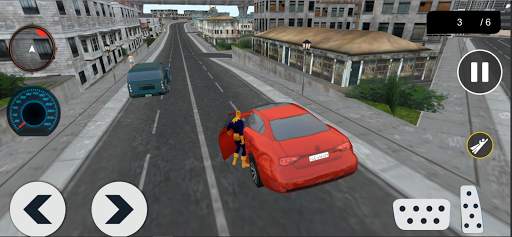 Stickman Superhero: Ninja Battle: Streets Fighting screenshot 1