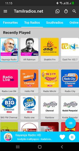 Tamil FM Radio Online tamil songs Tamilradios.net screenshot 1