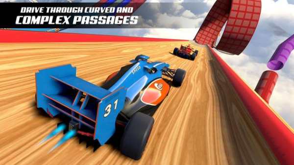 Extreme Speed Formula Racing Car stunts: Car games screenshot 3