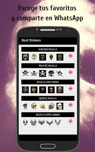 Stickers De Calaveras Para Chat - WAStickerApps screenshot 5
