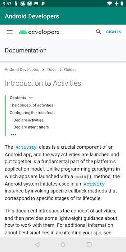 Android Developers screenshot 3