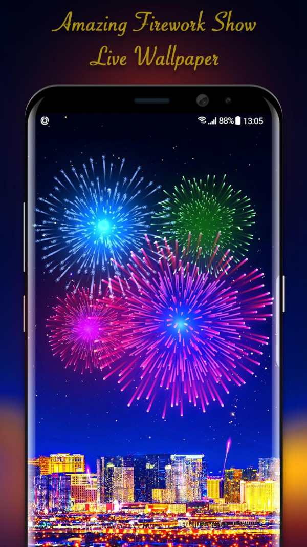 New Year Firework 2019 Live Wallpaper screenshot 1