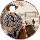 Horse With Man Photo Editor 1