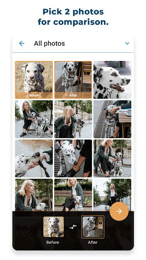 PicAPic editor: Compare Photo screenshot 5