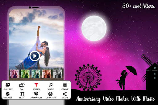 Anniversary Video Maker with Music screenshot 2