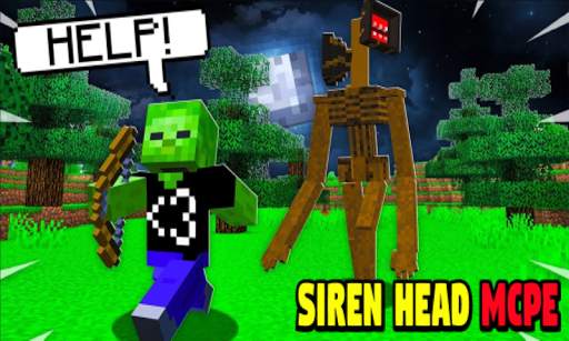 Siren Head [Horror] for Minecraft PE screenshot 2