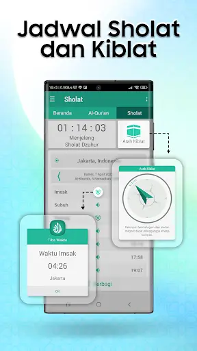 Salaam: Quran & Waktu Sholat screenshot 3