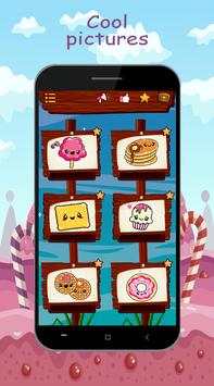 Apprendre à Dessiner Des Aliments Mignon Kawai screenshot 2