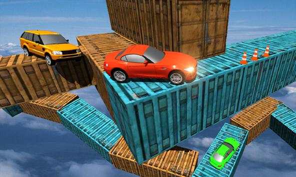 Impossible Car Driving Skyline Driver 3D screenshot 3