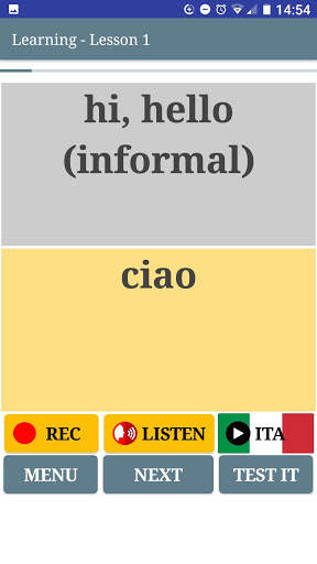 Learn Italiano - Study Italian screenshot 2