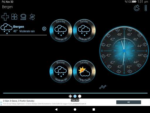 Weather Rise Clock 30  Widgets screenshot 15