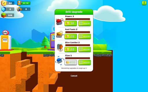 Ground Digger: Lava Hole Drill screenshot 23