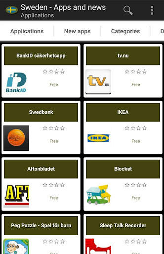 Swedish apps and games स्क्रीनशॉट 1