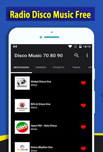 Disco Music 70 80 90 screenshot 1
