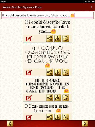 Write in Cool Text Fonts Styles with Canvas Editor screenshot 13