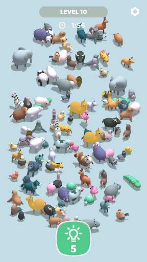 Animal Match 3D: Rolling Anima screenshot 3