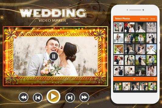 Wedding Video Maker-Photo Video Maker with Music screenshot 1