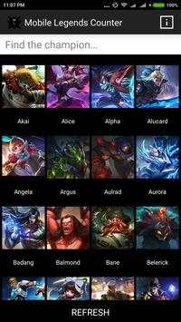 Hero Counters: Mobile Legends screenshot 1