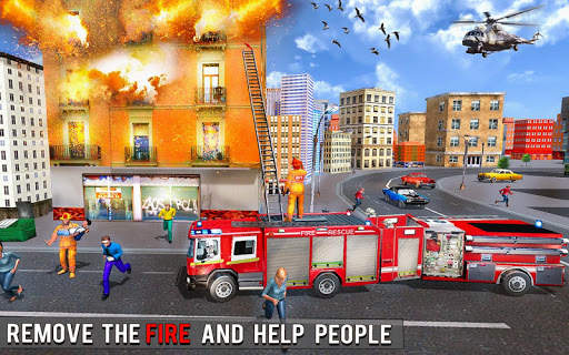 Fire Engine Truck Driving : Emergency Response screenshot 8
