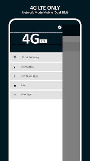 4G LTE Only - 4g LTE Mode screenshot 5
