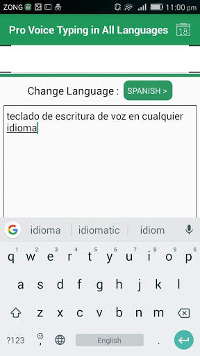 Voice Typing All Languages Keyboard Speech to Text screenshot 4