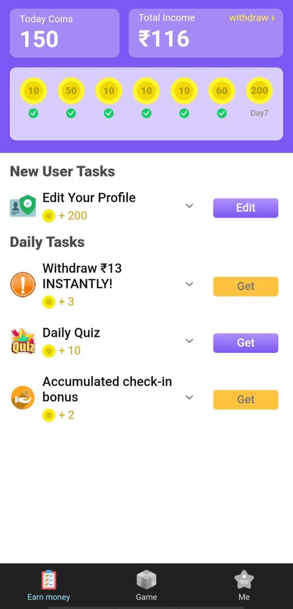 Happy Box: Play Fun games & Earn Wallet Cash screenshot 1