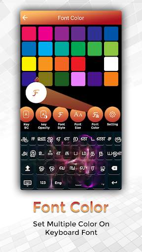 Easy Typing Tamil Keyboard Fonts And Themes screenshot 3