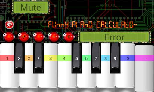 Funny Piano Calculator screenshot 4