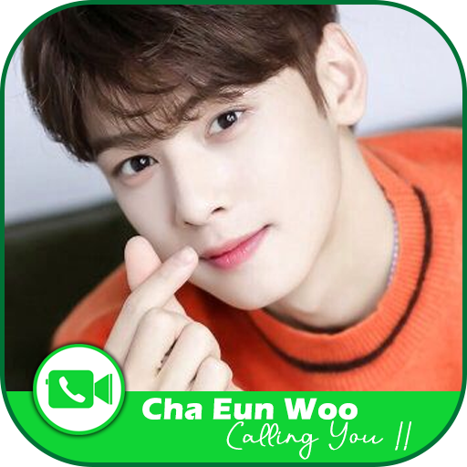 Video Call from Cha Eun Woo !Fake Video Call icon