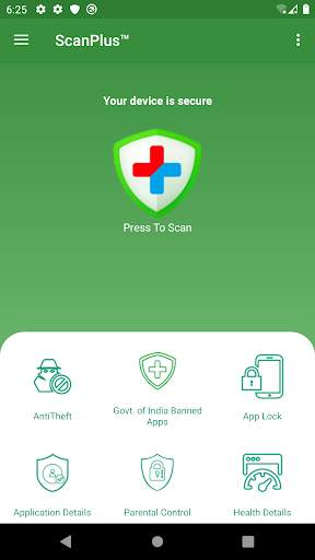 ScanPlus Mobile Security screenshot 1