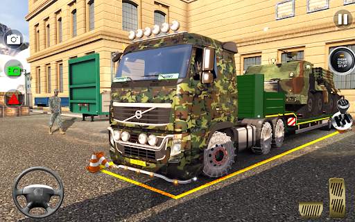 Army Truck Driving Game 2021- Cargo Truck 3D screenshot 5