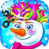 Snowman Hair Styles Salon Game 1.1