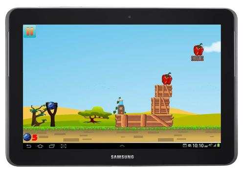 Angry Fruits Knockdown 3.0 स्क्रीनशॉट 1