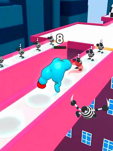 Punchy Race: Corra e Lute screenshot 10