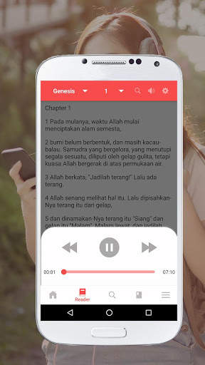 Alkitab Offline Free - Audio Indonesia mp3 8 تصوير الشاشة