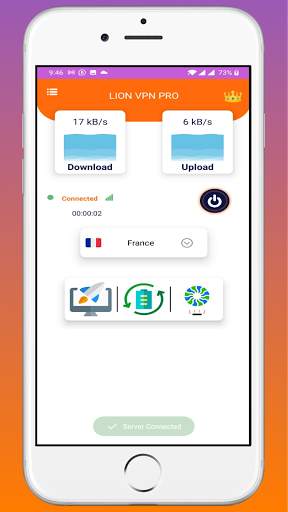 Lion VPN Pro: Free & Faster VPN Proxy For Gaming screenshot 1