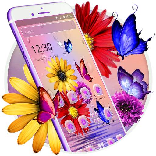 Charismatic Glowing Flowers Theme 1.1.1